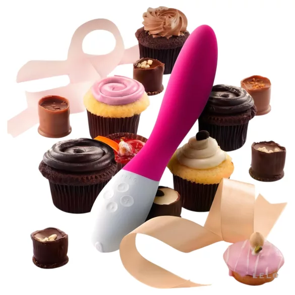 LELO Mona 2 - vibrator curbat pentru femei - silicon roz