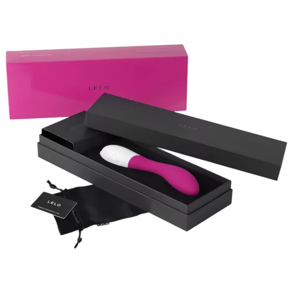 LELO Mona 2 - vibrator curbat pentru femei - silicon roz