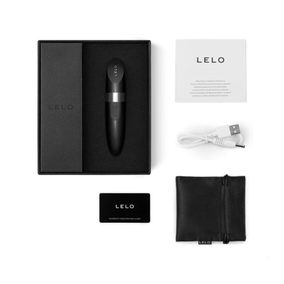 LELO Mia 2 - vibrator pentru ruj de călătorie (negru)