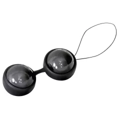LELO Luna Noir - bile vaginale variabile - silicon negru