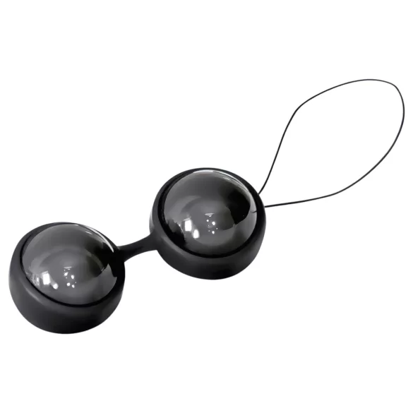 LELO Luna Noir - bile vaginale variabile - silicon negru