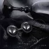 LELO Luna Noir - bile vaginale variabile - silicon negru