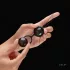 LELO Luna Noir - bile vaginale variabile - silicon negru