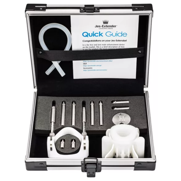 Jes-Extender - Extensor pentru penis - titan - mărire până la 24cm