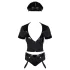 Obsessive - Costum polițistă sexy - set complet - mărime S/M