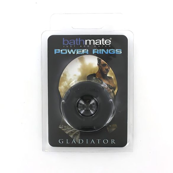 BathMate - Gladiator inel silicone penis (negru)