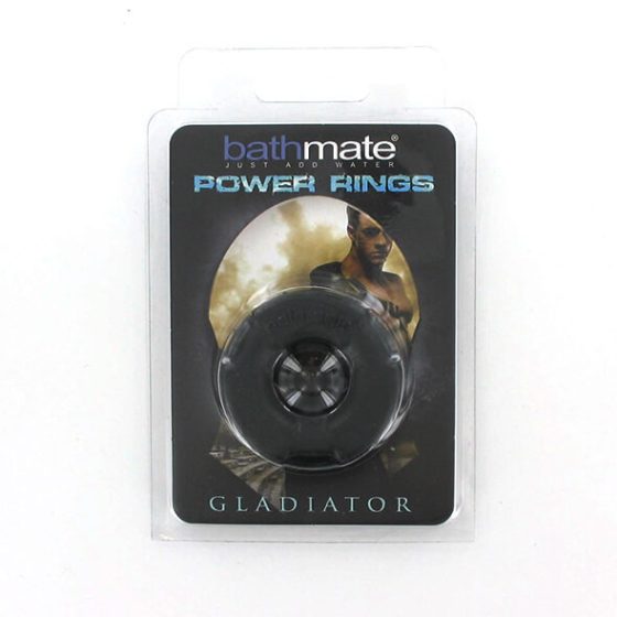 BathMate - Inel pentru penis din silicon Gladiator (negru)