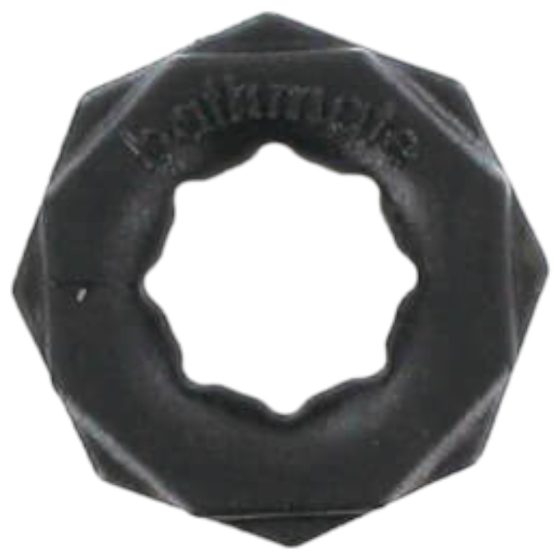 BathMate - Inel Spartan de silicon pentru penis (negru)