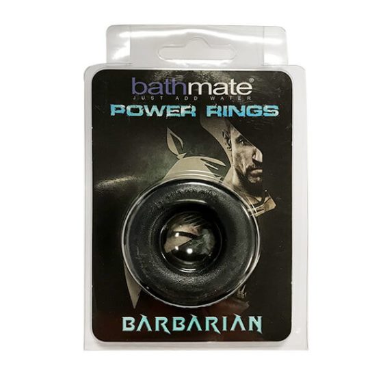 BathMate - Inel de penis din silicon Barbarian (negru)