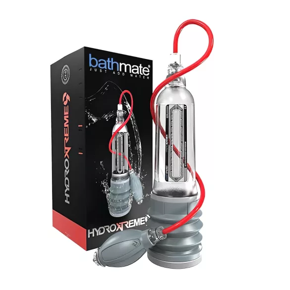 BathMate - pompă penis hidraulică set - transparent