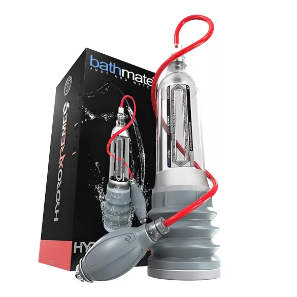 Bathmate HydroXtreme 9 - set de hidro pompă (transparent)