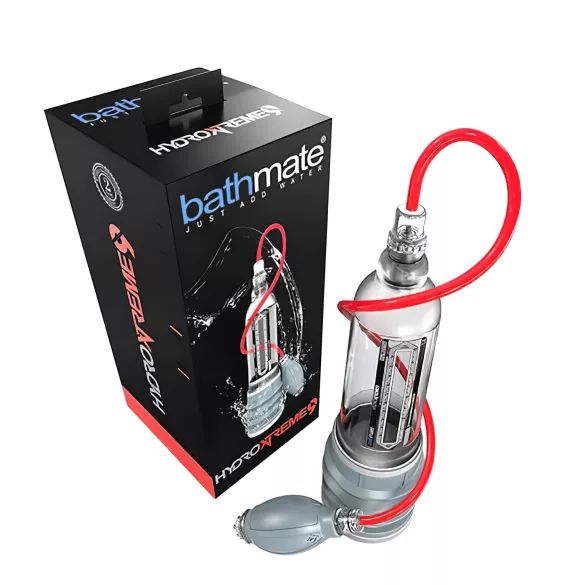 Bathmate HydroXtreme 9 - set de hidro pompă (transparent)