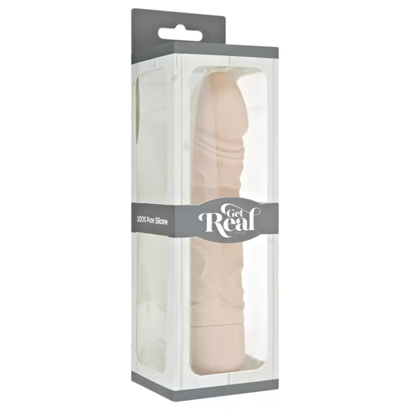 Classic Get Real - vibrator realist - silicon - culoare naturală