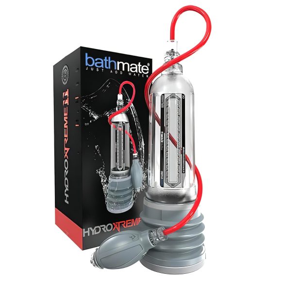 BathMate Xtreme Hydromax 11 - set de pompe penian (transparent)