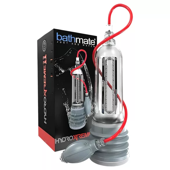 Bathmate HydroXtreme 11 - pompă hidro XL - transparentă