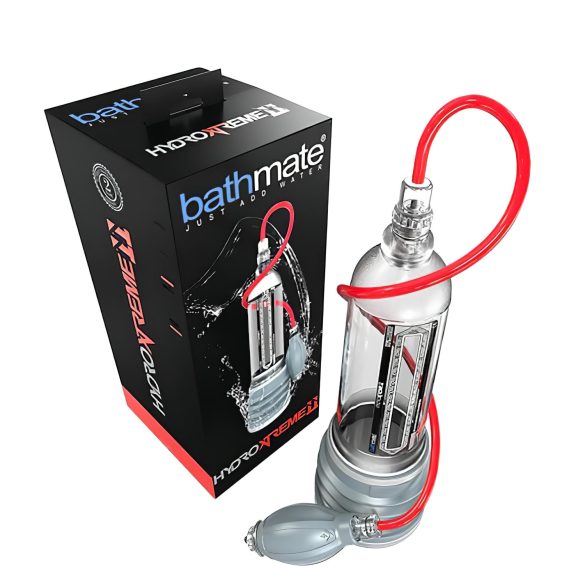 BathMate Xtreme Hydromax 11 - set de pompe penian (transparent)