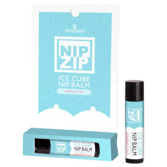 Sensuva Nip Clip - gel răcoritor pentru sâni - căpșuni și mentă (4 g)