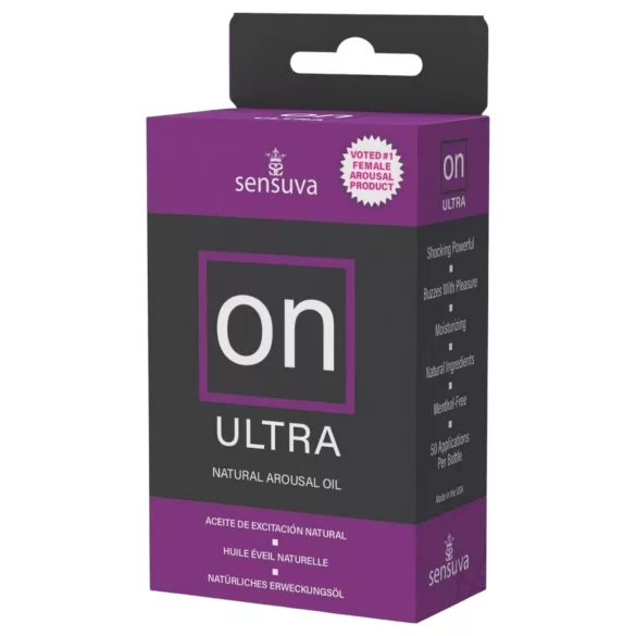 Sensuva Ultra - ulei intim pentru femei - efect furnicături - 5ml