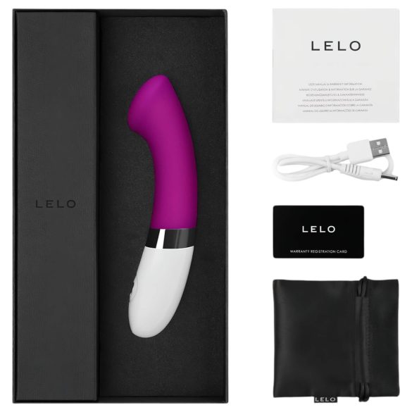 LELO Gigi 2 - vibrator G-spot din silicon (mov)