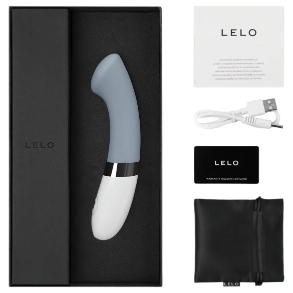 LELO Gigi 2 - vibrator siliconic G-punct (gri)