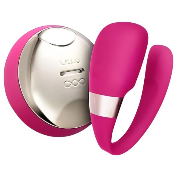 LELO Tiani 3 - vibrator pentru cupluri - silicon - roz