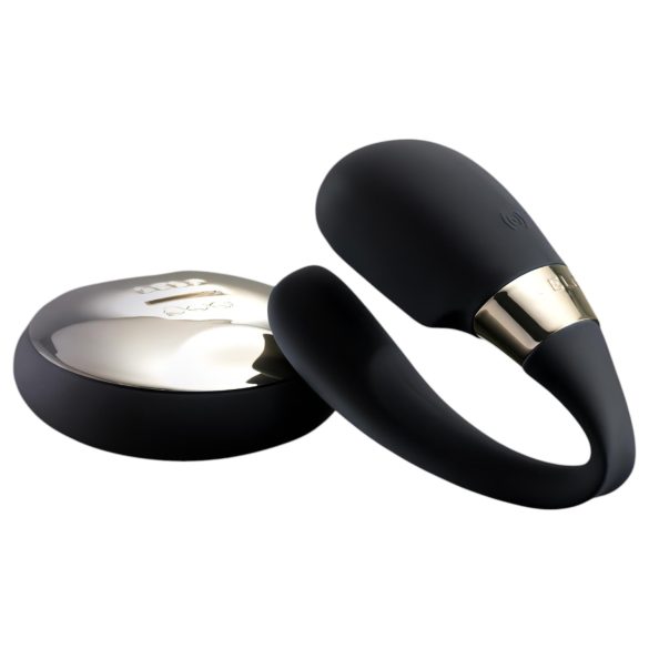 LELO Tiani 3 - vibrator pentru cupluri - silicon - negru