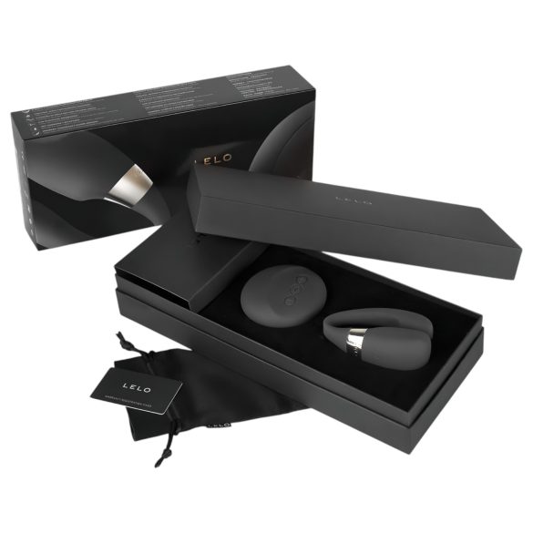 LELO Tiani 3 - vibrator pentru cupluri - silicon - negru