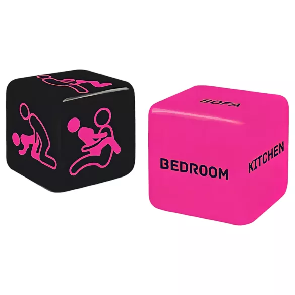 Set zaruri erotice cu agăţătoare pentru uşă (negru-roz)
