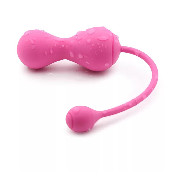 Magic Motion Kegel Master - bilă geisha vibratorie controlată prin aplicație (roz)