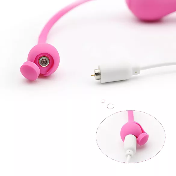 Magic Motion Kegel Master - bilă geisha vibratorie controlată prin aplicație (roz)