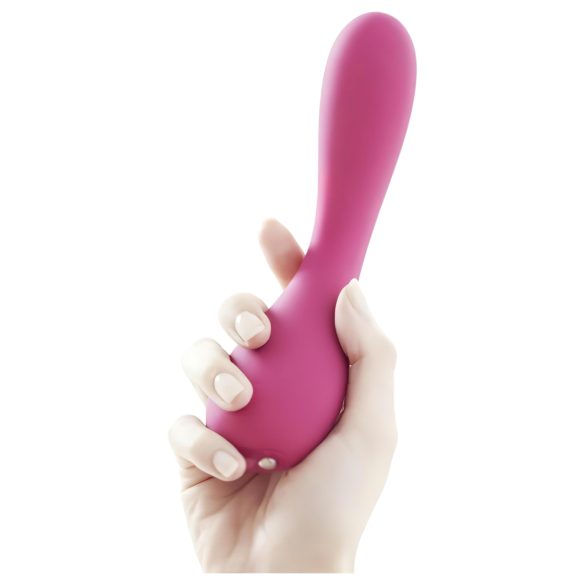 Je Joue Uma - vibrator pentru punctul G, reîncărcabil, waterproof - roz
