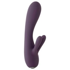   Je Joue Fifi - vibrator cu acumulator, impermeabil, cu aripioare pentru clitoris (mov)