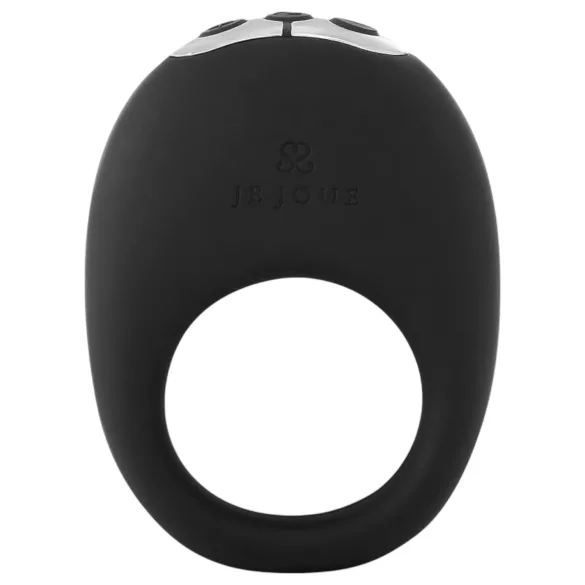 Je Joue Mio - inel vibrator penis - reîncărcabil, impermeabil, negru