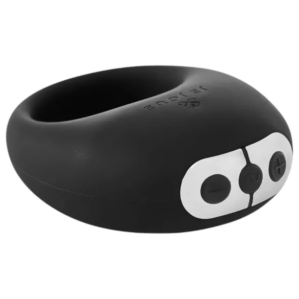 Je Joue Mio - inel vibrator penis - reîncărcabil, impermeabil, negru