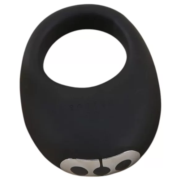 Je Joue Mio - inel vibrator penis - reîncărcabil, impermeabil, negru