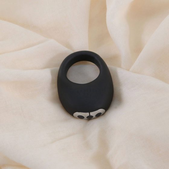 Je Joue Mio - inel pentru penis vibratoare, impermeabil, cu baterie (negru)