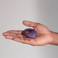   Je Joue Mio - inel pentru penis cu vibratii, rezistent la apa, cu acumulator (mov)