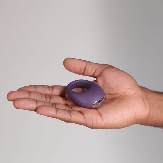 Je Joue Mio - inel pentru penis cu vibratii, rezistent la apa, cu acumulator (mov)