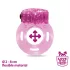 Love in the Pocket - inel pentru penis vibrator de unică folosință - roz