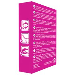 Love Bullet - vibrator mini rezistent la apă (roz)