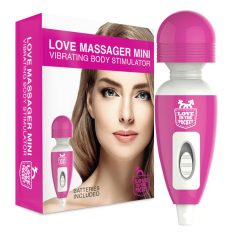 Love Wand - mini vibrator masaj (roz)