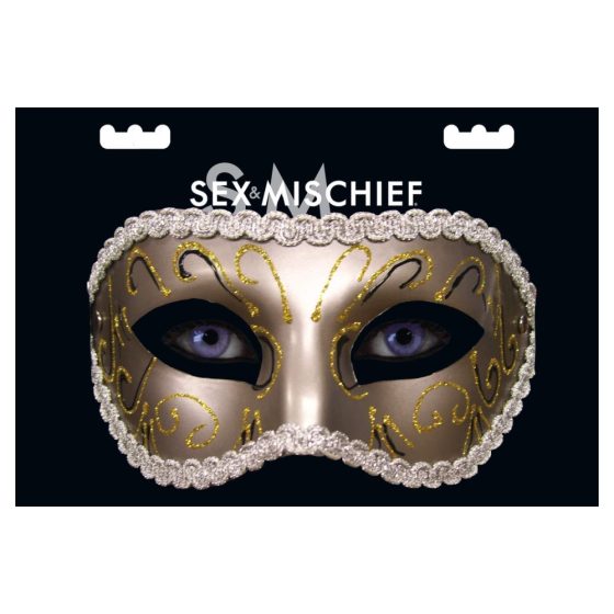 S&M - Mască pentru ochi preformate, strălucitoare (bronz)