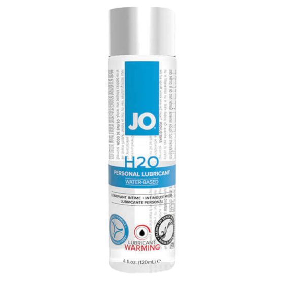 JO H2O - lubrifiant încălzitor pe bază de apă (120 ml)