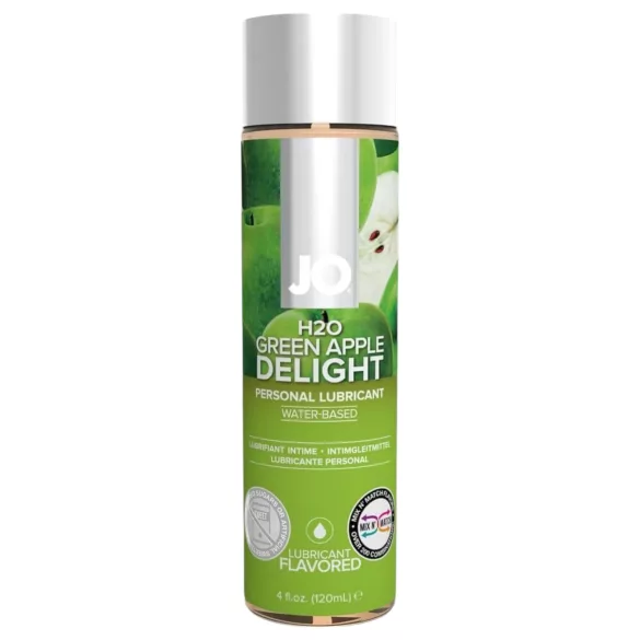 JO H2O - lubrifiant pe bază de apă - aromă mere verzi - 120ml