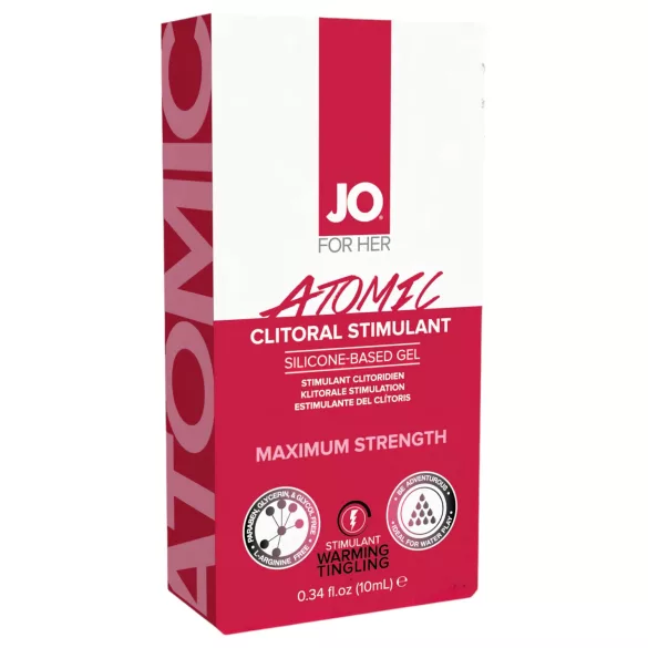JO ATOMIC - gel stimulare clitoris pentru femei - 10ml