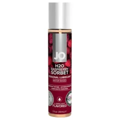   System JO - Sorbet de zmeură H2O - lubrifiant pe bază de apă (30 ml)
