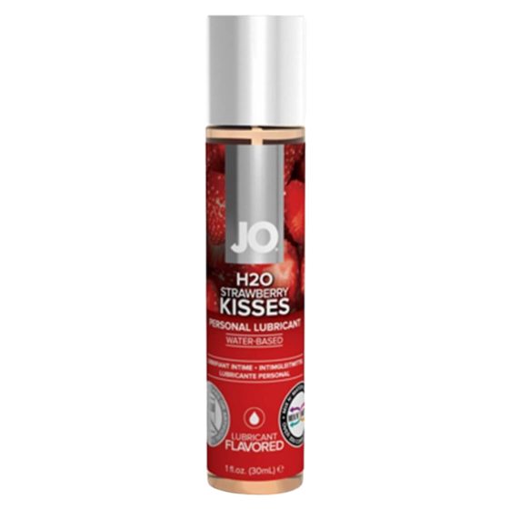 JO H2O sărută de căpșună - lubrifiant pe bază de apă (30ml)