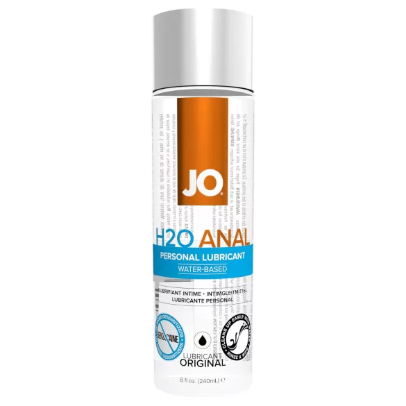 JO H2O Anal Original - lubrifiant anal pe bază de apă - 240ml