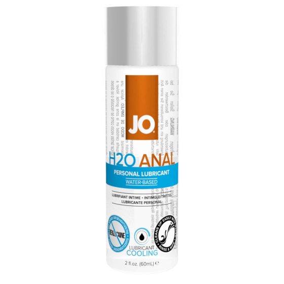 JO H2O Anal Cool - lubrifiant pe bază de apă cu efect răcoritor pentru anal (60ml)