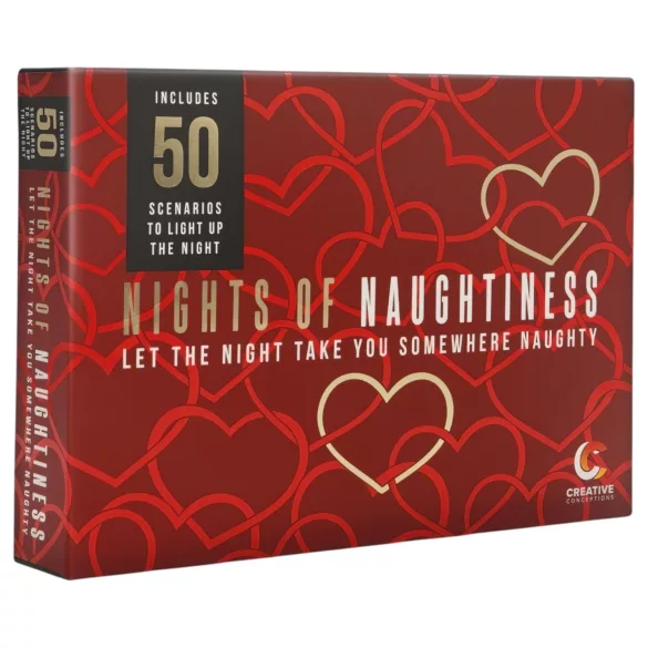 FIFTY NIGHTS OF NAUGHTINESS - joc erotic de cuplu - în limba engleză